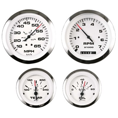 Lido Pro Series Boat Gauges by SeaStar formerly Teleflex/Sierra)