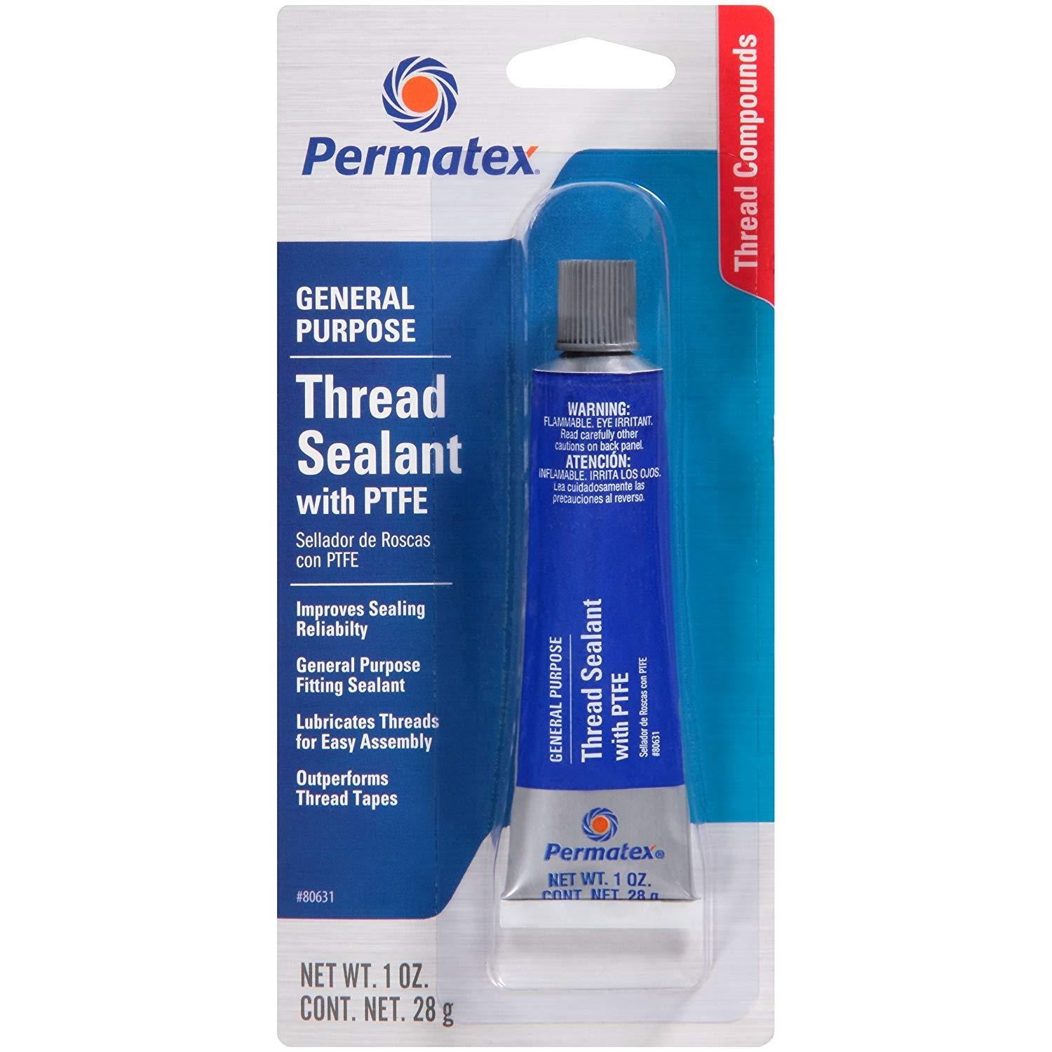 Permatex, Thread Sealant With Ptfe