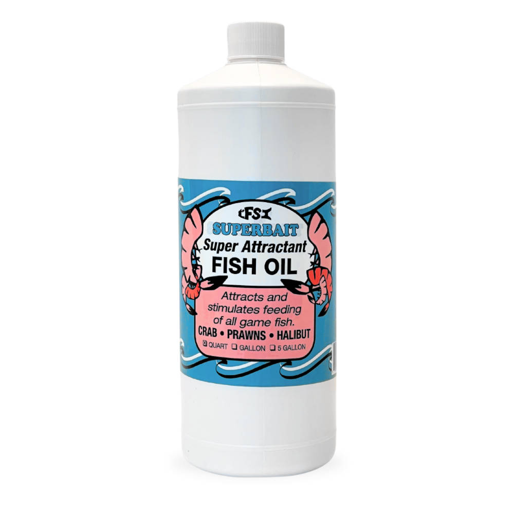 LFS Inc. Super Bait Super Attractant Fish Oil, 1 Quart