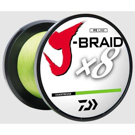 Daiwa J-Braid Dark Green Fishing Line, 330 yds